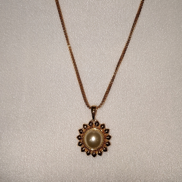 VINTAGE NOLAN MILLER INTERCHANGEABLE SUNFLOWER NECKLACE - Picture 3 of 7
